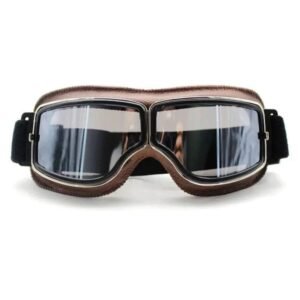 lunette biker lelegance vintage au service des passionnes de moto argente moto 670 1
