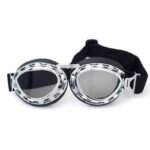 lunettes aviateur vintage le parfait accessoire pour les bikers noir lunette moto 526 1