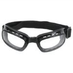 Lunettes Biker Noires : élégance Vintage Pour Un Style Moto Incontournable!