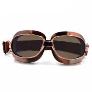 Lunettes Moto Vintage: Le Bijou Qui élève Votre Style Biker! Noir