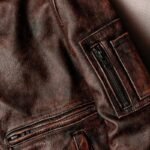 Manteau Marron En Cuir : L’élégance Biker à Adopter !