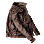 Manteau Marron En Cuir : L’élégance Biker à Adopter !