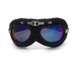 masque moto noir devenez un biker unique avec style et discretion bleu lunette moto 335 1