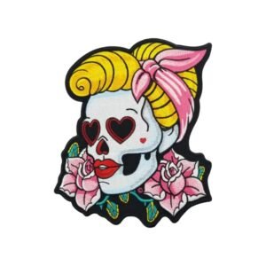 mettez en valeur votre style avec le patch brode fleur glamour brode 748 1