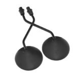 Miroir Retro Rond : Sécurité Et Visibilité Pour Votre Scooter !