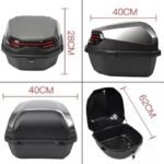 optimisez votre voyage avec notre top case moto argent 30l style case 339 1
