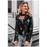 Osez Le Style Avec Notre Veste Biker Fleurie Audacieuse Et Féminine !
