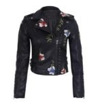 Osez Le Style Avec Notre Veste Biker Fleurie Audacieuse Et Féminine !