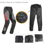 Pantalon De Moto élégant Avec Finitions Soignées Pour Tous Les Aventuriers!