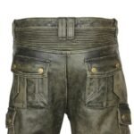 Pantalon En Cuir Homme Motard : Sécurité Et Confort Inégalés!