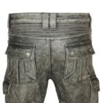 Pantalon En Cuir Homme Motard : Sécurité Et Confort Inégalés!