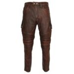 Pantalon En Cuir Homme Motard : Sécurité Et Confort Inégalés!