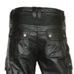 Pantalon En Cuir Homme Motard : Sécurité Et Confort Inégalés!