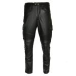 Pantalon En Cuir Homme Motard : Sécurité Et Confort Inégalés!