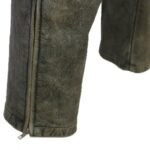 Pantalon En Cuir Homme Motard : Sécurité Et Confort Inégalés!