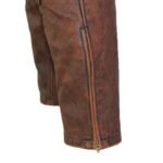 Pantalon En Cuir Homme Motard : Sécurité Et Confort Inégalés!