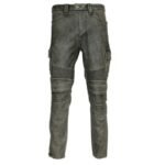 Pantalon En Cuir Homme Motard : Sécurité Et Confort Inégalés!