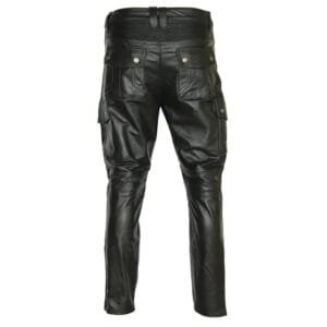 Pantalon En Cuir Homme Motard: Sécurité Et Confort Inégalés! - Noir / m