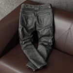 Pantalon En Cuir Vintage : L’ultime Style Pour Passionnés De Moto !