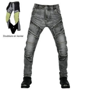 Pantalon Moto Homme: Alliez Confort Et Style Avec Cette Coupe Ajustée! - Sans Protection / 2xs