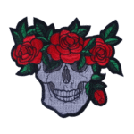 patch biker mort strass personnalisez votre style avec eclat brode 531 1