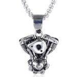 pendentif moto affichez votre passion pour la route avec style collier 116 1