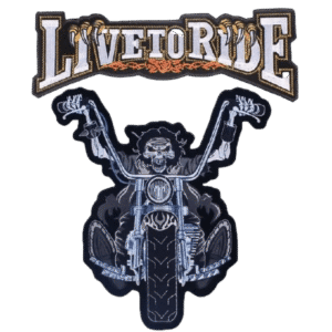 personnalisez votre style avec notre patch biker custom captivant brode 278 1
