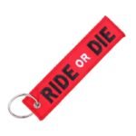 porte cle motard ride or die lesprit des passionnes de moto portecle 779 1