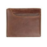 Portefeuille En Cuir Marron Homme : élégance Vintage à Portée De Main !