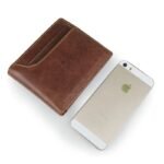 Portefeuille En Cuir Marron Homme : élégance Vintage à Portée De Main !