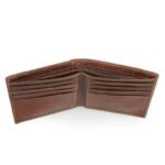 Portefeuille En Cuir Marron Homme : élégance Vintage à Portée De Main !