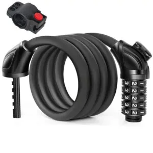 Protégez Votre Moto Avec Notre Câble Antivol Fiable Et Minimaliste!