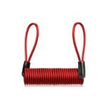 protegez votre moto avec notre cable antivol ultra resistant rouge alarme 282 1