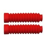 protegez votre moto avec notre protection bas de fourche rouge fourche 364 1