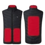 Réchauffez Vos Trajets Avec Notre Gilet Chauffant Moto! Noir - 4 Zones Chauffantes / s