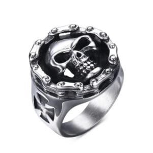 Rendez-vous Irrésistible Avec La Bague Style Unique Biker! 54