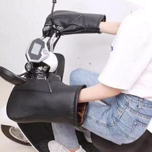 Restez Au Chaud Cet Hiver Avec Notre Manchon Scooter Anti-froid! Noir