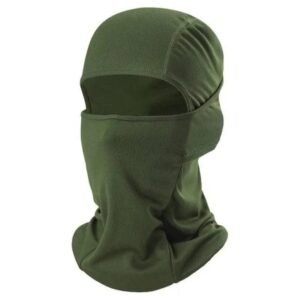 restez au chaud sur votre moto avec notre cagoule verte 615 1