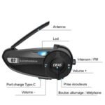 restez connecte avec notre intercom moto bluetooth 5 1 a commande guidon 439 1