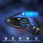 restez connecte avec notre intercom moto bluetooth 5 1 a commande guidon 451 1