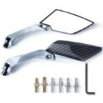 retroviseur carbone moto visibilite maximale pour votre securite argent retroviseurs 987 1