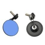 Retroviseur Moto Et Scooter Rond Noir : élégance & Durabilité Assurée !