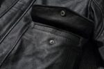 Révélez Votre Style Avec Le Blouson Cuir Noir Aviateur Chic !