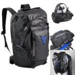 sac a dos moto etanche confort et style sur la route bleu sac a dos moto 580 1