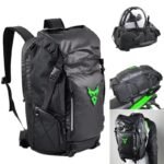 sac a dos moto etanche confort et style sur la route vert sac a dos moto 141 1
