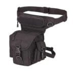 Sac De Cuisse Essentiel Pour Biker: Style Et Praticité à Portée De Jambe Moto! - Noir