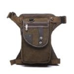 Sacoche De Cuisse Pour Motard: Pratique Et Stylée Pour Jambe Moto! Marron