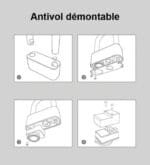 Sécurisez Votre Moto Avec Le Bloque Disque Alarme 130db!