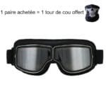 Sublimez Votre Look Biker Avec Nos Lunettes De Moto Sur Mesure! Argenté