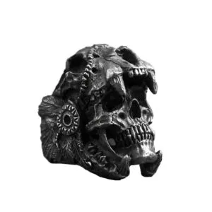 Sublimez Votre Style De Biker Authentique Avec La Chevalière Tête De Mort !